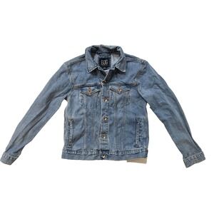BDG Urban Outfitters Denim Trucker Jacket Womens‎ Small Jean Button Front Y2K